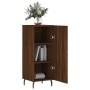 Aparador madera de ingeniería marrón roble 34,5x34x90 cm de vidaXL, Aparadores - Ref: Foro24-828563, Precio: 78,54 €, Descuen...