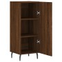 Aparador madera de ingeniería marrón roble 34,5x34x90 cm de vidaXL, Aparadores - Ref: Foro24-828563, Precio: 78,54 €, Descuen...