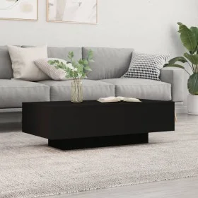 Schwarzer Couchtisch aus Holzwerkstoff, 100 x 49,5 x 31 cm von vidaXL, Couchtisch - Ref: Foro24-833890, Preis: 53,20 €, Rabat...