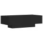 Black engineered wood coffee table 100x49.5x31 cm by vidaXL, Coffee table - Ref: Foro24-833890, Price: 53,20 €, Discount: %