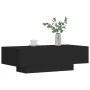 Black engineered wood coffee table 100x49.5x31 cm by vidaXL, Coffee table - Ref: Foro24-833890, Price: 53,20 €, Discount: %
