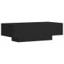 Black engineered wood coffee table 100x49.5x31 cm by vidaXL, Coffee table - Ref: Foro24-833890, Price: 53,20 €, Discount: %