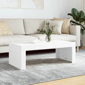 Mesa de centro madera de ingeniería blanco 102x50x36 cm de vidaXL, Mesas de centro - Ref: Foro24-823366, Precio: 39,87 €, Des...