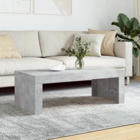 Betongrauer Couchtisch aus Holzwerkstoff, 102 x 50 x 36 cm von vidaXL, Couchtisch - Ref: Foro24-823370, Preis: 39,89 €, Rabat...