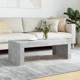 Mesa de centro madera de ingeniería gris hormigón 102x50x36 cm de vidaXL, Mesas de centro - Ref: Foro24-823370, Precio: 41,99...