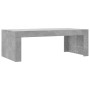 Mesa de centro madera de ingeniería gris hormigón 102x50x36 cm de vidaXL, Mesas de centro - Ref: Foro24-823370, Precio: 41,99...