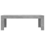 Mesa de centro madera de ingeniería gris hormigón 102x50x36 cm de vidaXL, Mesas de centro - Ref: Foro24-823370, Precio: 41,99...