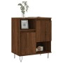 Aparador madera contrachapada marrón roble 60x35x70 cm de vidaXL, Aparadores - Ref: Foro24-831195, Precio: 63,50 €, Descuento: %