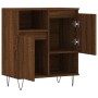 Aparador madera contrachapada marrón roble 60x35x70 cm de vidaXL, Aparadores - Ref: Foro24-831195, Precio: 63,50 €, Descuento: %