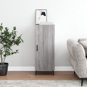 Aparador madera de ingeniería gris Sonoma 34,5x34x90 cm de vidaXL, Aparadores - Ref: Foro24-828562, Precio: 63,89 €, Descuent...