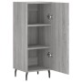 Aparador madera de ingeniería gris Sonoma 34,5x34x90 cm de vidaXL, Aparadores - Ref: Foro24-828562, Precio: 63,89 €, Descuent...