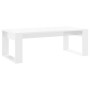 Mesa de centro madera de ingeniería blanco brillo 102x50x35 cm de vidaXL, Mesas de centro - Ref: Foro24-823360, Precio: 59,98...