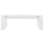 Mesa de centro madera de ingeniería blanco brillo 102x50x35 cm de vidaXL, Mesas de centro - Ref: Foro24-823360, Precio: 59,98...