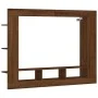Mueble para TV madera de ingeniería roble marrón 152x22x113 cm de vidaXL, Armarios y almacenamiento - Ref: Foro24-833729, Pre...