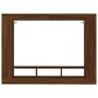 Mueble para TV madera de ingeniería roble marrón 152x22x113 cm de vidaXL, Armarios y almacenamiento - Ref: Foro24-833729, Pre...