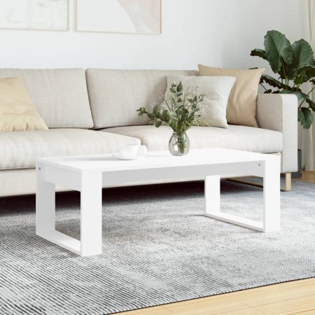 Mesa de centro madera de ingeniería blanco 102x50x35 cm de vidaXL, Mesas de centro - Ref: Foro24-823358, Precio: 43,63 €, Des...