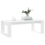White engineered wood coffee table 102x50x35 cm by vidaXL, Coffee table - Ref: Foro24-823358, Price: 43,10 €, Discount: %
