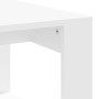 Mesa de centro madera de ingeniería blanco 102x50x35 cm de vidaXL, Mesas de centro - Ref: Foro24-823358, Precio: 43,63 €, Des...