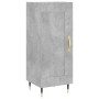 Aparador de madera contrachapada gris hormigón 34,5x34x90 cm de vidaXL, Aparadores - Ref: Foro24-830424, Precio: 57,09 €, Des...