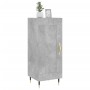 Aparador de madera contrachapada gris hormigón 34,5x34x90 cm de vidaXL, Aparadores - Ref: Foro24-830424, Precio: 57,09 €, Des...