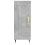 Aparador de madera contrachapada gris hormigón 34,5x34x90 cm de vidaXL, Aparadores - Ref: Foro24-830424, Precio: 57,09 €, Des...