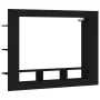 Mueble para TV madera de ingeniería negro 152x22x113 cm de vidaXL, Armarios y almacenamiento - Ref: Foro24-833723, Precio: 84...