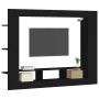 Mueble para TV madera de ingeniería negro 152x22x113 cm de vidaXL, Armarios y almacenamiento - Ref: Foro24-833723, Precio: 84...