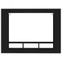 Mueble para TV madera de ingeniería negro 152x22x113 cm de vidaXL, Armarios y almacenamiento - Ref: Foro24-833723, Precio: 84...