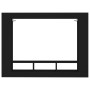 Mueble para TV madera de ingeniería negro 152x22x113 cm de vidaXL, Armarios y almacenamiento - Ref: Foro24-833723, Precio: 85...