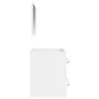 Armario de baño con espejo madera de ingeniería blanco de vidaXL, Muebles de baño - Ref: Foro24-833879, Precio: 51,96 €, Desc...