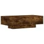 Smoked oak engineered wood coffee table 100x49.5x31cm by vidaXL, Coffee table - Ref: Foro24-833893, Price: 80,34 €, Discount: %