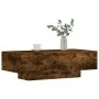 Smoked oak engineered wood coffee table 100x49.5x31cm by vidaXL, Coffee table - Ref: Foro24-833893, Price: 80,34 €, Discount: %