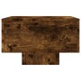 Mesa de centro madera de ingeniería roble ahumado 100x49,5x31cm de vidaXL, Mesas de centro - Ref: Foro24-833893, Precio: 71,2...