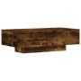 Mesa de centro madera de ingeniería roble ahumado 100x49,5x31cm de vidaXL, Mesas de centro - Ref: Foro24-833893, Precio: 71,2...