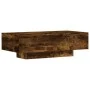 Smoked oak engineered wood coffee table 100x49.5x31cm by vidaXL, Coffee table - Ref: Foro24-833893, Price: 80,34 €, Discount: %