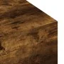 Smoked oak engineered wood coffee table 100x49.5x31cm by vidaXL, Coffee table - Ref: Foro24-833893, Price: 80,34 €, Discount: %