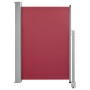 Toldo lateral retráctil de jardín rojo 120x300 cm en Sombrillas | Comprar online en Foru.es