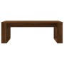 Mesa de centro madera de ingeniería roble marrón 102x50x35 cm de vidaXL, Mesas de centro - Ref: Foro24-823365, Precio: 55,55 ...