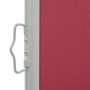 Toldo lateral retráctil de jardín rojo 120x300 cm en Sombrillas | Comprar online en Foru.es