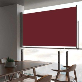 Toldo lateral retráctil de patio rojo 140x300 cm en Sombrillas | Comprar online en Foru.es
