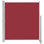 Toldo lateral retráctil de patio rojo 140x300 cm en Sombrillas | Comprar online en Foru.es