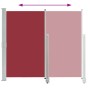 Toldo lateral retráctil de patio rojo 140x300 cm en Sombrillas | Comprar online en Foru.es