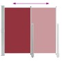 Toldo lateral retráctil de jardín rojo 160x300 cm en Sombrillas | Comprar online en Foru.es