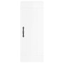 Armario de pared madera ingeniería blanco brillo 34,5x34x90 cm de vidaXL, Aparadores - Ref: Foro24-830494, Precio: 42,73 €, D...