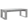 Concrete gray engineered wood coffee table 102x50x35 cm by vidaXL, Coffee table - Ref: Foro24-823362, Price: 43,26 €, Discoun...