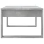 Concrete gray engineered wood coffee table 102x50x35 cm by vidaXL, Coffee table - Ref: Foro24-823362, Price: 43,26 €, Discoun...