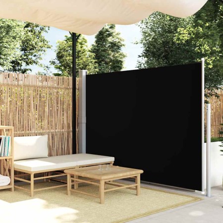 Toldo lateral retráctil de jardín negro 170x300 cm en Sombrillas | Comprar online en Foru.es