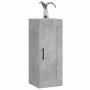 Armario de pared madera ingeniería gris hormigón 34,5x34x90 cm de vidaXL, Aparadores - Ref: Foro24-830528, Precio: 48,32 €, D...