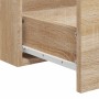 Armario de baño con espejo madera de ingeniería roble Sonoma de vidaXL, Muebles de baño - Ref: Foro24-833881, Precio: 79,33 €...