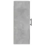 Armario de pared madera ingeniería gris hormigón 34,5x34x90 cm de vidaXL, Aparadores - Ref: Foro24-830528, Precio: 48,32 €, D...